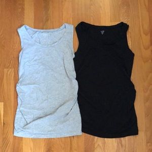 Two Love by Gap MATERNITY tanks, size Small
